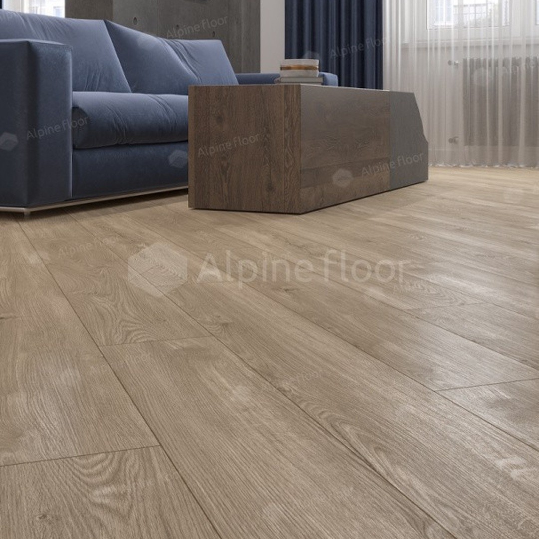 LVT плитка ALPINE FLOOR SEQUOIA 4V 43кл ECO6-2 Секвойя коньячна