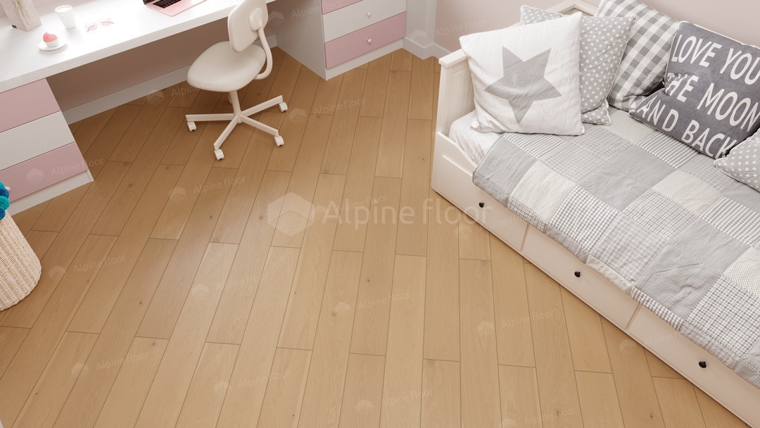 Инженерная доска Alpine Floor VILLA Дуб Шампань EW201-06