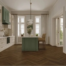 SPC ламинат Tulesna Art Parquet 4V 43кл 1005-17