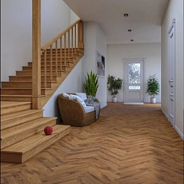 Ламинат MY STEP Herringbone 12 Unilin click 4V 33кл MS3112