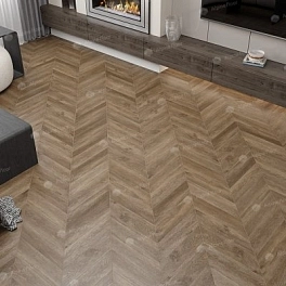 SPC ламинат ALPINE FLOOR CHEVRON ALPINE 4V 43кл Макадамия ECO 18-5