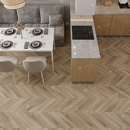 SPC ламинат ALPINE FLOOR CHEVRON ALPINE 4V 43кл Дуб Синистра ECO 18-6