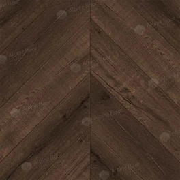 SPC ламинат ALPINE FLOOR CHEVRON ALPINE 4V 43кл ECO 18-12 Дуб Мокка