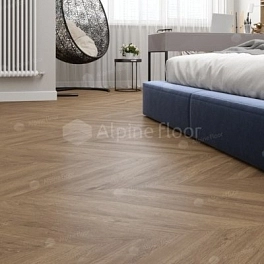 LVT плитка ALPINE FLOOR EASY LINE 4V 43кл ЕСО 3-25 Французская Ёлочка